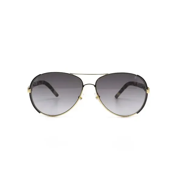 MARC JACOBS 66/S UCEIC GOLD/BLACK GREY GRADIENT AVIATOR SUNGLASSES - Picture 2 of 9